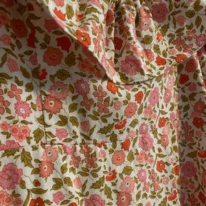 Floral flutter dress